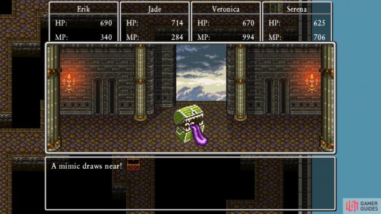 The mimic chests in Tickington areas respawn after you leave