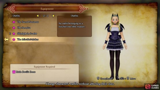 The Mischief Maker costume for Serena