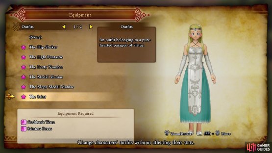 The Saint costume for Serena