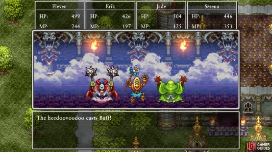 The Heedoo&rsquo;s Buff makes physical attacks not as effective