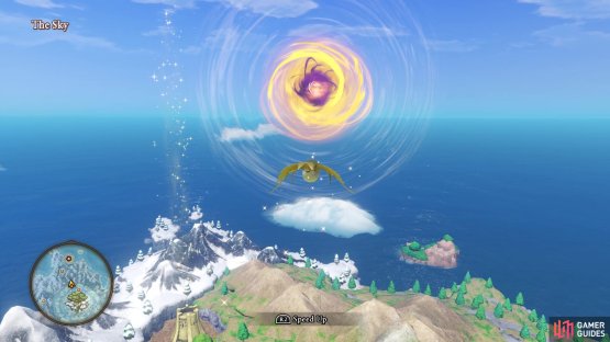 The Timewyrm will be located through this rift here