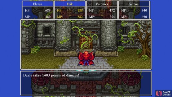 Erik can become very powerful in the final party of the game