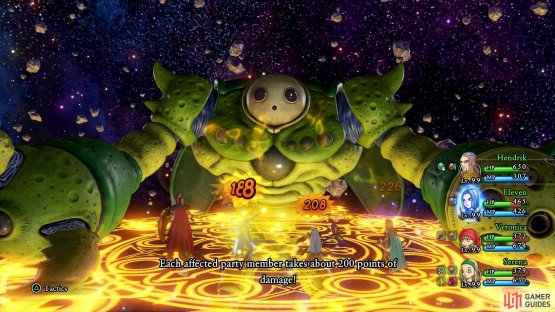 Kaboomle is a devastating spell, use Magic Barrier if possible.