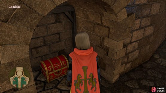 You can find a well hidden chest beneath the stage