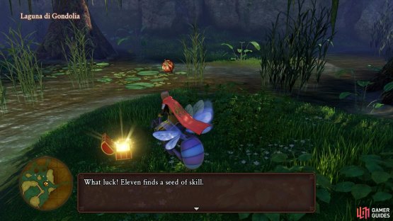 one of them contains a chest with a useful Seed of Skill.
