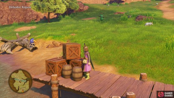 break the barrels along the river north of the Camp to snag yourself a Toad Oil.