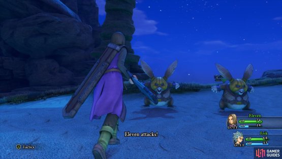 The Robber Rabbits to the south offer good exp