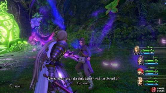 you&rsquo;ll need to dispel it by attacking with the Hero.