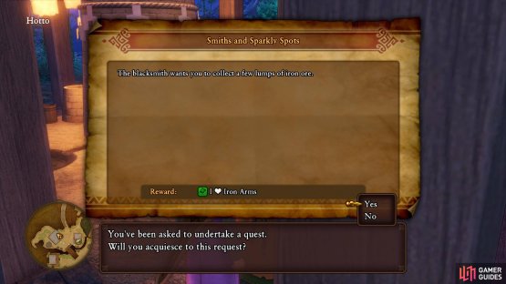a new Recipe Book is your reward for this simple quest.