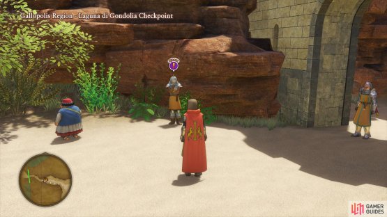 You&rsquo;ll find Hakim at the checkpoint to Gondolia in Gallopolis
