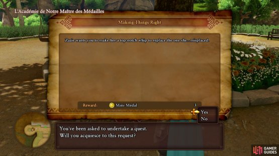 you&rsquo;ll need to make use of your forging skills for this quest.