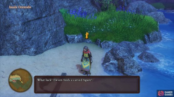 you&rsquo;ll find the Carved Figure on Insula Orientalis to the north of Lonalulu.