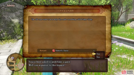 he&rsquo;ll ask you to fetch some ingredients for him.