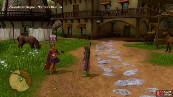 Head to the Warrior&rsquo;s Rest Inn to find a new quest
