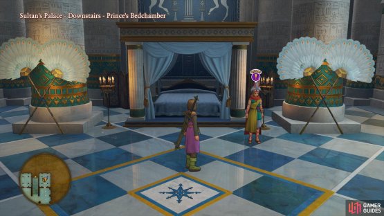 You&rsquo;ll find Prince Faris in his Bedchamber