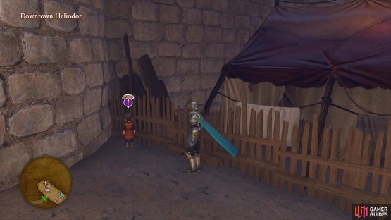 Look for this boy in Downtown Helidor to begin Quest 53