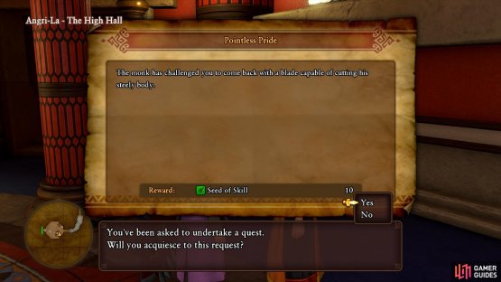 you&rsquo;ll need the Recipe Book from the Wheel of Harma to complete this.