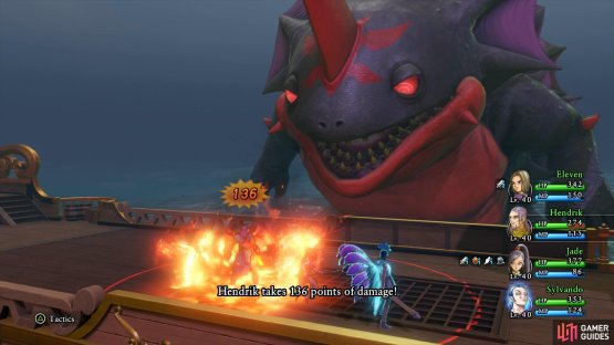 Fireball is Alizarin&rsquo;s hardest hitting attack
