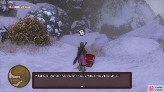 You&rsquo;ll find a Recipe Book east of Erik&rsquo;s shelter