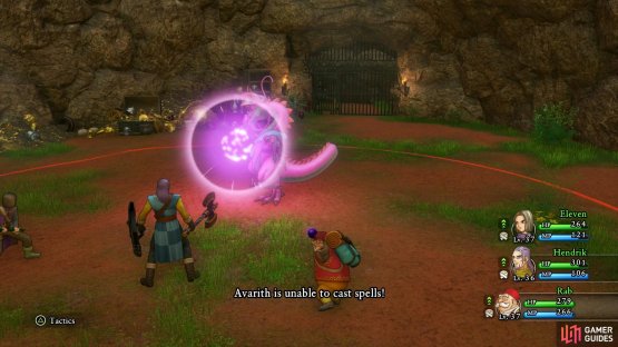 so counter it with Rab casting Anitmagic on the boss.