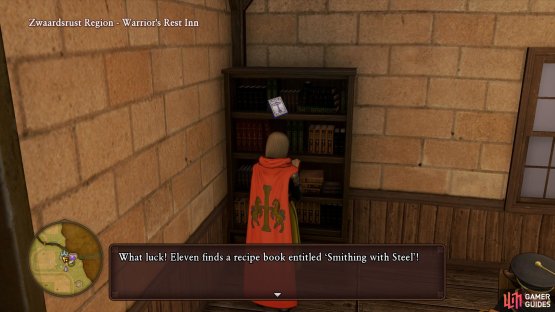 You&rsquo;ll find a new Recipe Book upstairs in the Warrior&rsquo;s Rest Inn