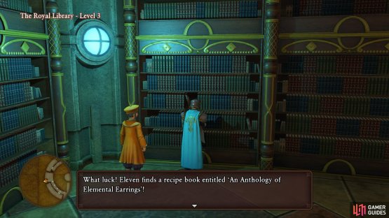 a second Recipe Book can be found on the southwest side of the Level.