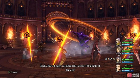 Lash Out will hit the party for over 150 HP
