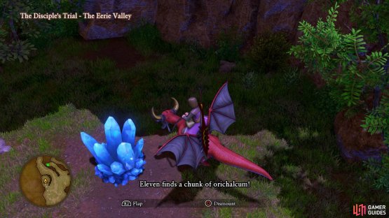 you&rsquo;ll find Orichalcum in this gathering point.