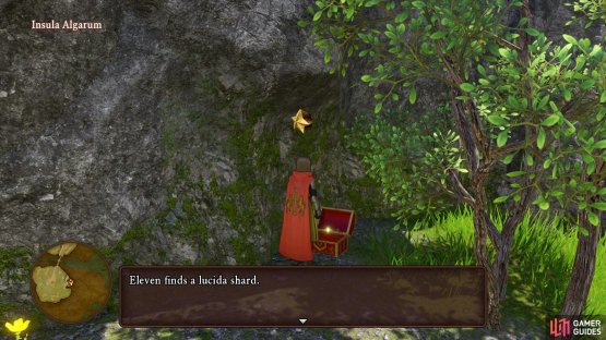 There&rsquo;s a well hidden chest with a rare forging material