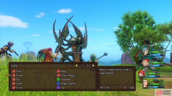 The Kriller Killer is a tough enemy with party wide attacks so don&rsquo;t underestimate it
