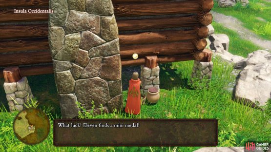 You&rsquo;ll find a Mini Medal in a pot around the back of the cabin