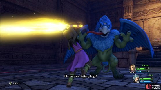 if you have Cutting Edge already, put it to use to deal major damage to the gryphons.