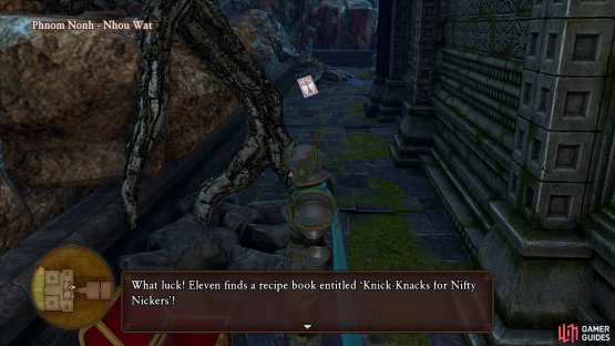 you&rsquo;ll find the second Recipe Book of Phnom Nonh behind the ruins.