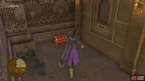 You can loot another Mini Medal in the south-west corner of the city