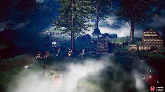 Head right of the save point in East Duskbarrow Trail to find the Moldering Ruins