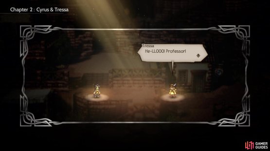 which will present some party banter between characters