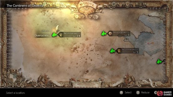 The game will tell you where the characters&rsquo; Chapter 2 story starts