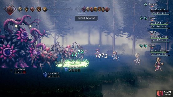 The Deadly Spores have some nasty attacks