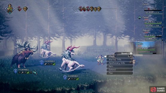 The enemies in the Forest of Purgation might be a little challenging for you right now
