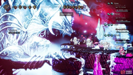 Banish Soul removes all BP and reduces everyone&rsquo;s HP to one