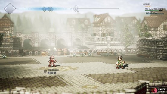 since he can use axes (with a secondary job) to strike a weakness and break the NPC