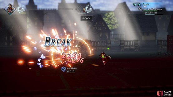 He is weak to axes