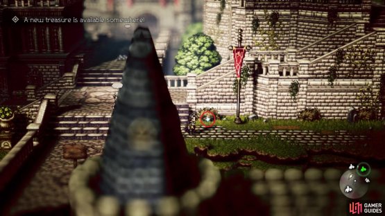 such as hidden items around the towns