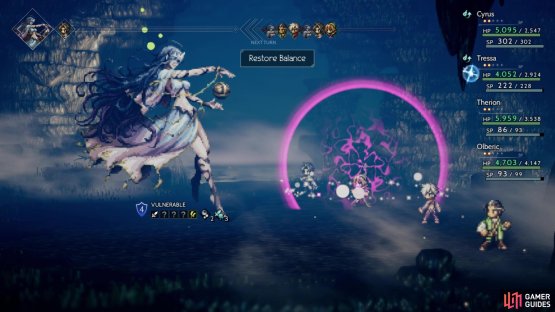 Restore Balance will remove any buffs and prevent you from buffing too