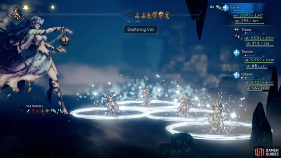 With Sealticge&rsquo;s Seduction, you can buff your entire party&rsquo;s elemental defense
