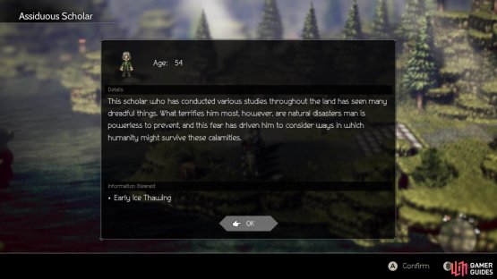 to eventually find the NPC with the info you need
