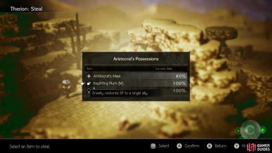 Once you steal this mask, the game will automatically continue