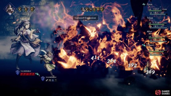 Concoct Explosive is Vanessa&rsquo;s most damaging move, which isn&rsquo;t too much