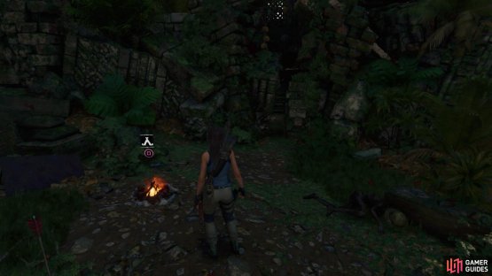 Reach the Canyon Ruins Base Camp