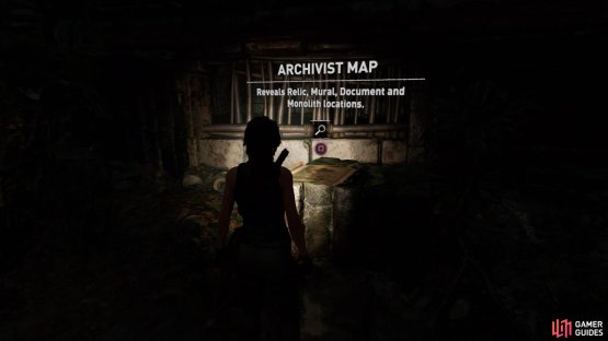 Pick up the Archivist Map and some resources